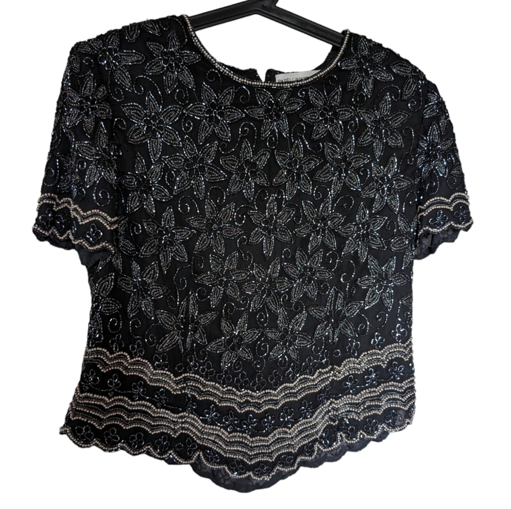 Papell boutique glitter glory